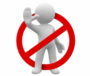 Little white people that STOP you from doing the wrong